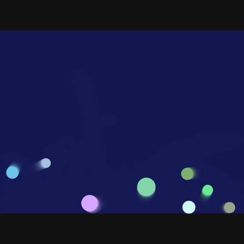 Colorful Bouncing Balls