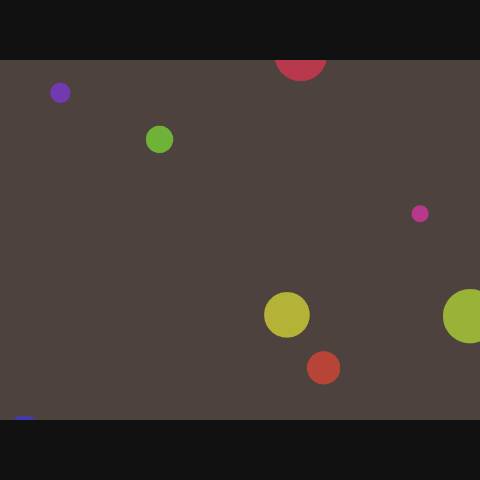 Colorful Floating Circles