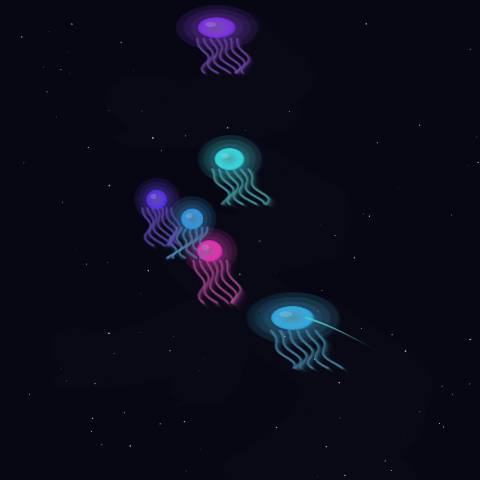 Cosmic Jellyfish