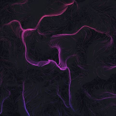 Drifting Ink Flow Field