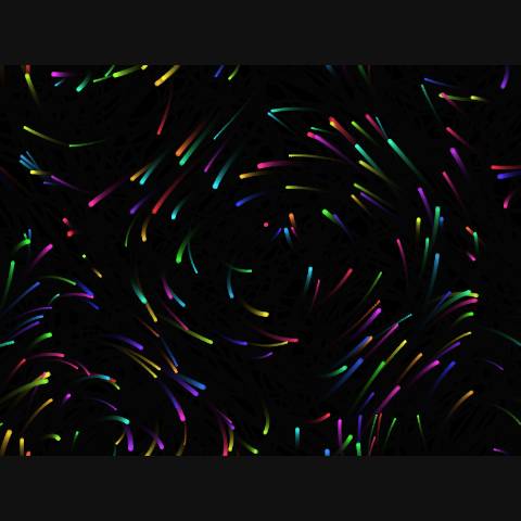 Flowing Particles