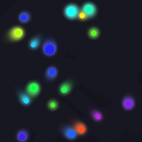 Colorful Bouncing Balls