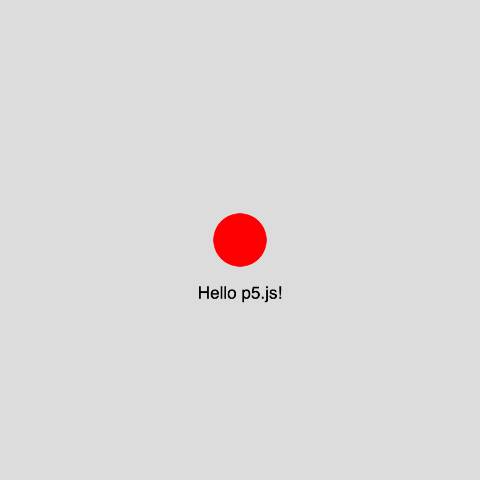 Basic p5.js Template