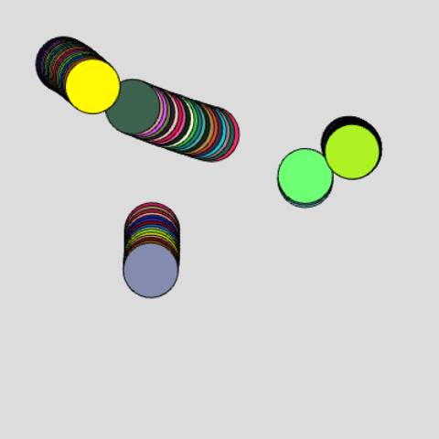 Interactive Colorful Circles