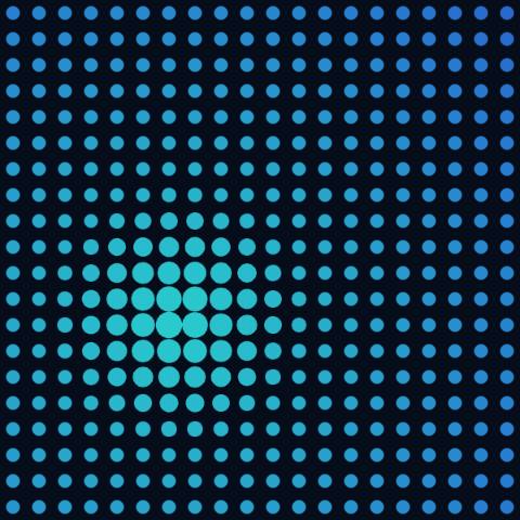 Interactive Circular Grid Visualization