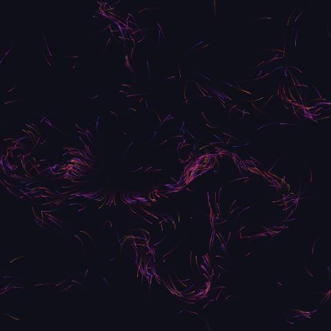 Neon Flowfield Odyssey