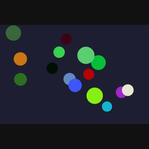 Colorful Bouncing Balls