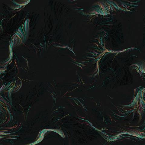 Flowfield Ribbons (Interactive Generative Art)