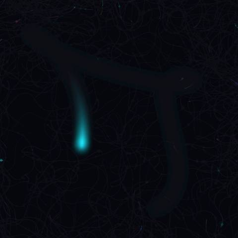 Bioluminescent Flow Garden