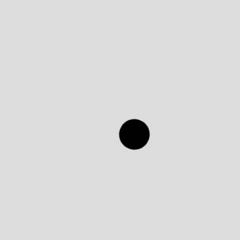 P5.js Sketch: Moving Circle