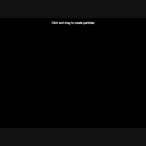 Interactive Particle System