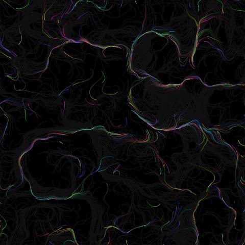 Interactive Particle Flow Field